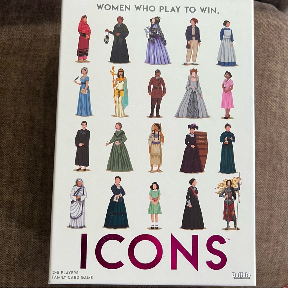 ICONS: Women Who Play to Win, Women Feminist Board Card Game